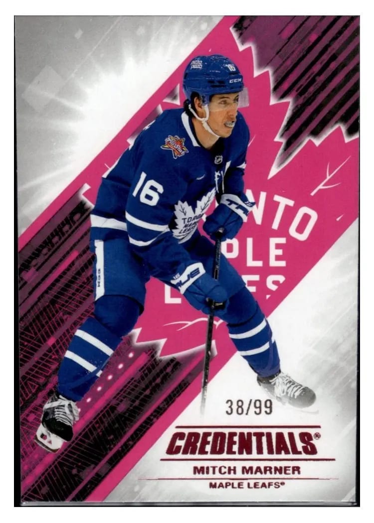 2024-25 Upper Deck Credentials Base Set Mitch Marner #3 card