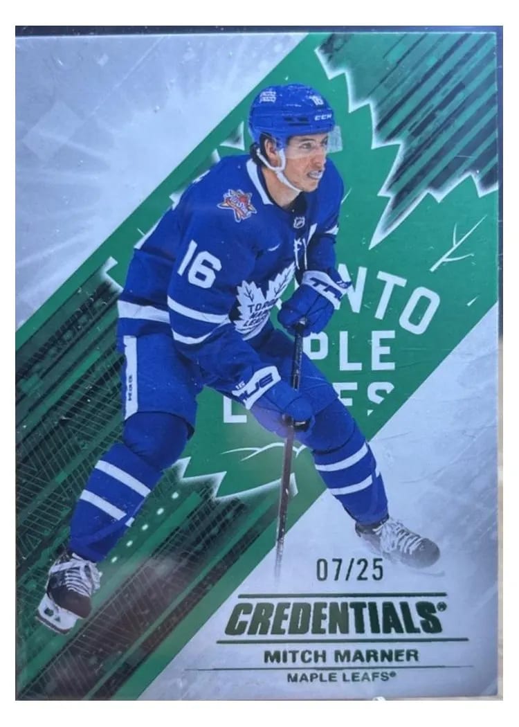 2024-25 Upper Deck Credentials Base Set Mitch Marner #3 card