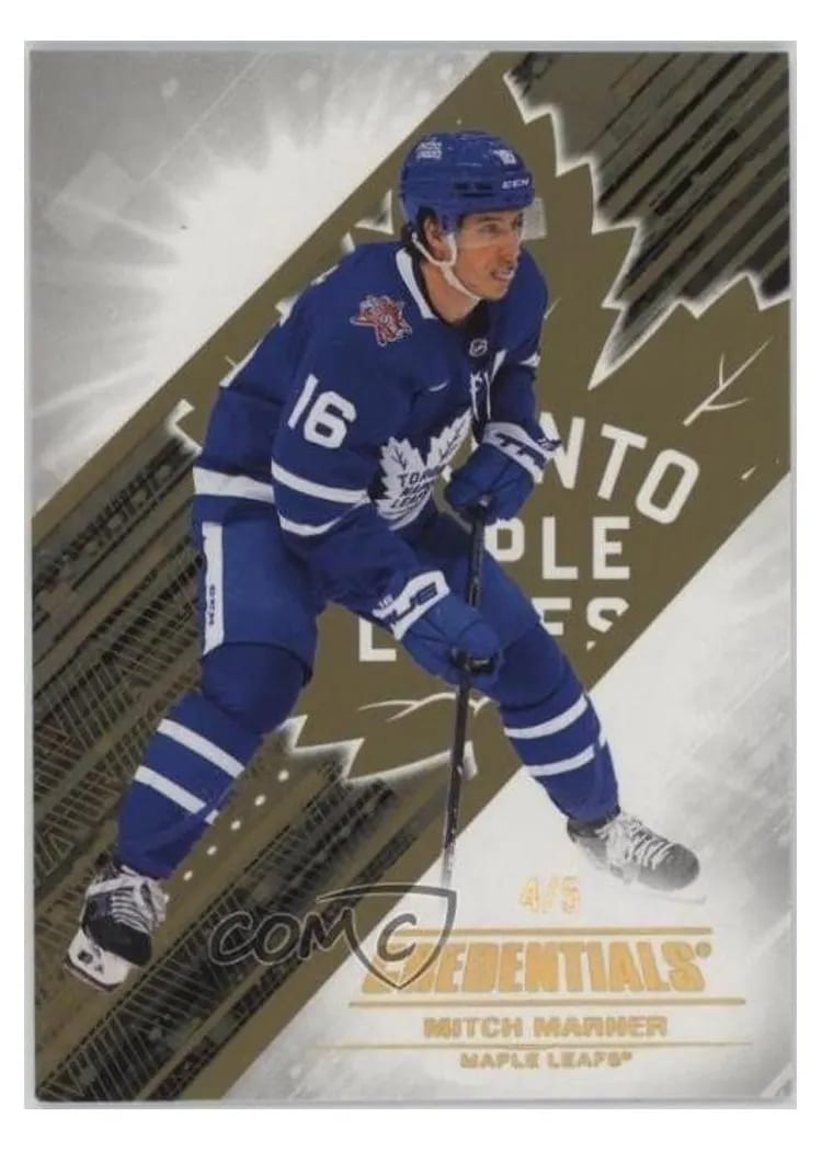 2024-25 Upper Deck Credentials Base Set Mitch Marner #3 card