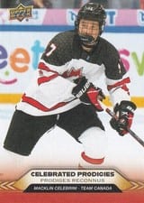 2025-26 Tim Hortons Team Canada Olympic Hockey Celebrated Prodigies Mitch Marner #CP-3 card