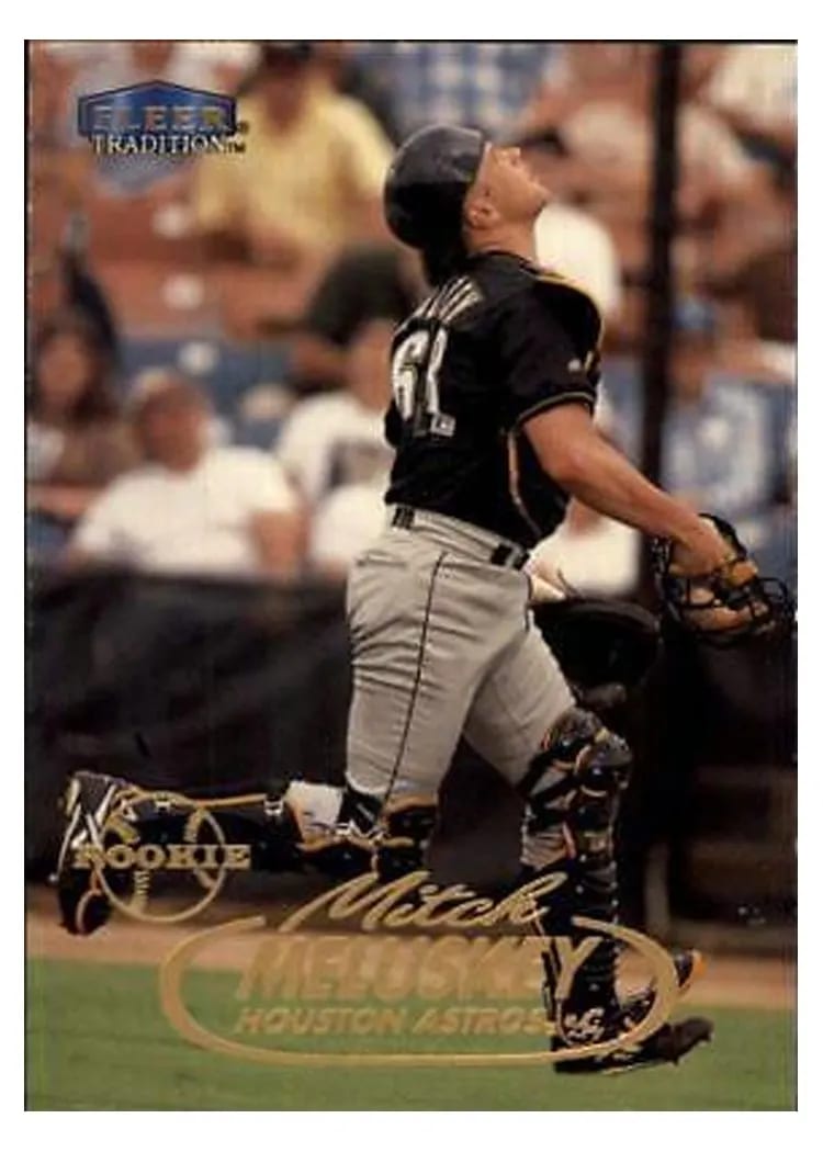 1998 Fleer Update Mitch Meluskey #U61 card