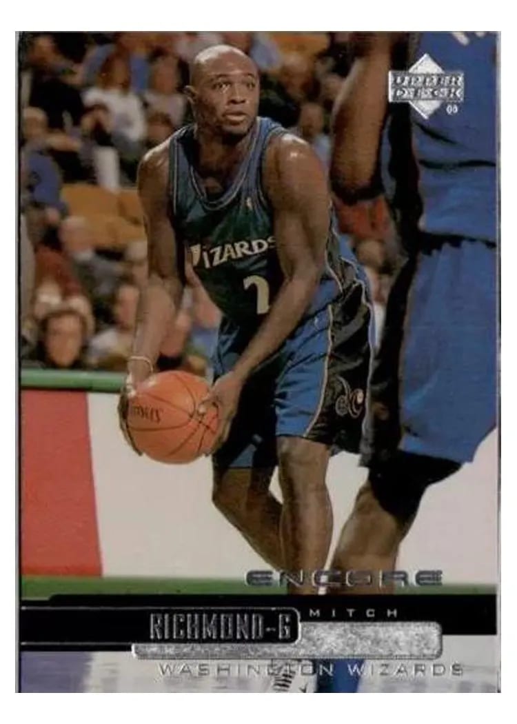 2000 Upper Deck Encore Mitch Richmond #90 card