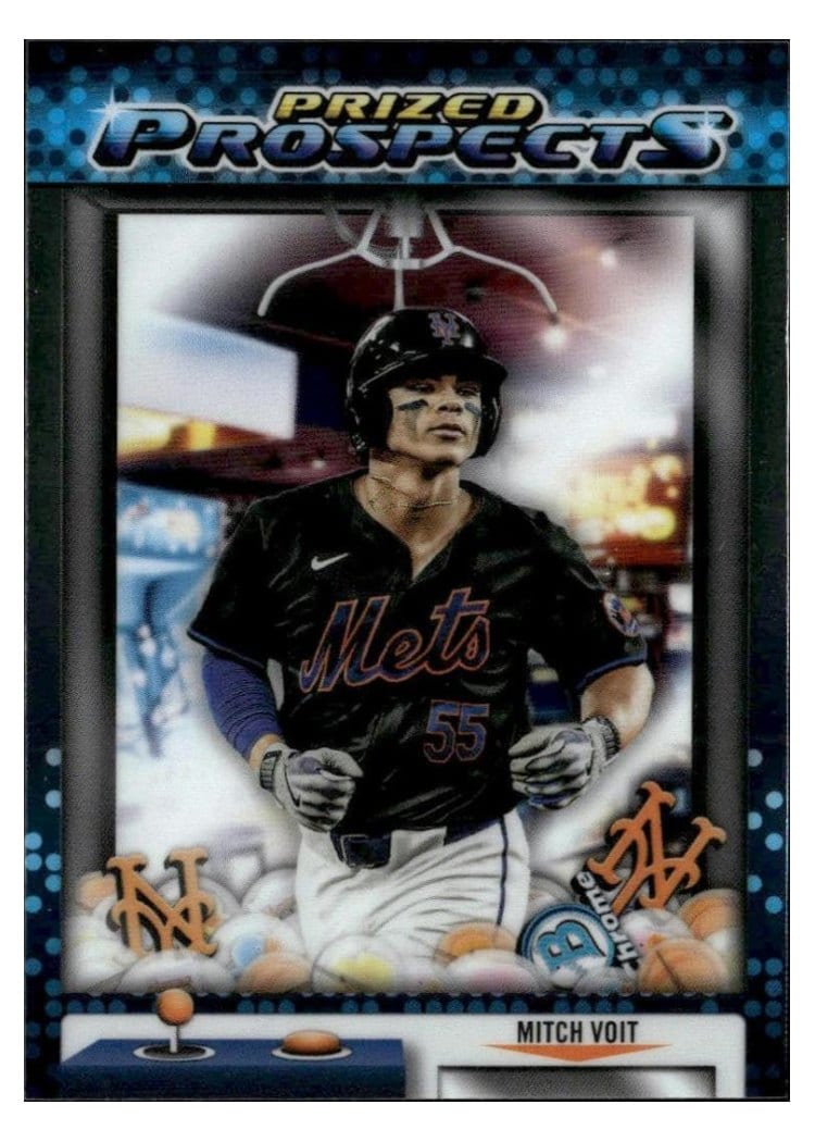 2025 Bowman Draft Prized Prospects Mitch Voit #PP-10 card