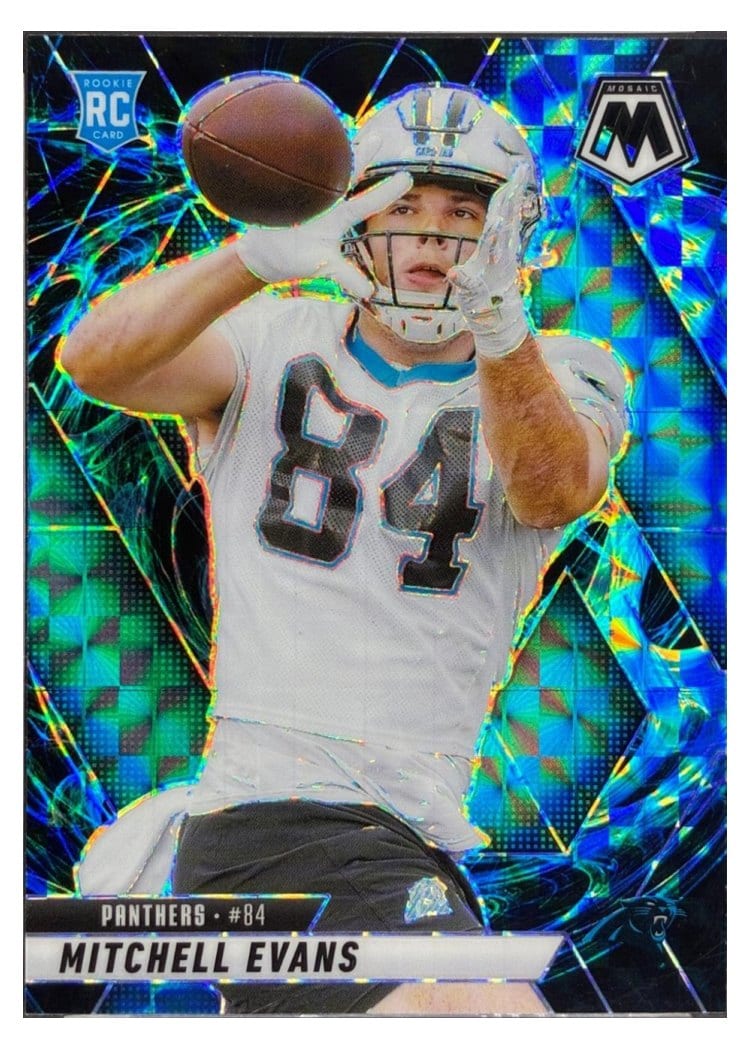2025 Panini Mosaic Base Set Mitchell Evans #344 card