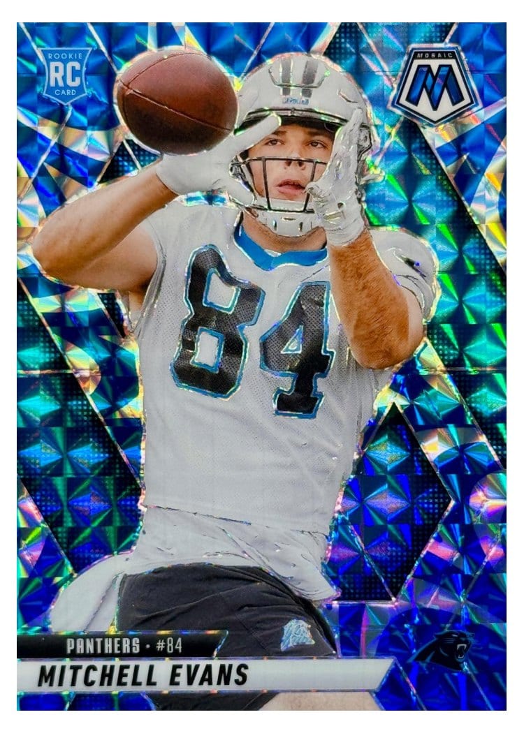 2025 Panini Mosaic Base Set Mitchell Evans #344 card