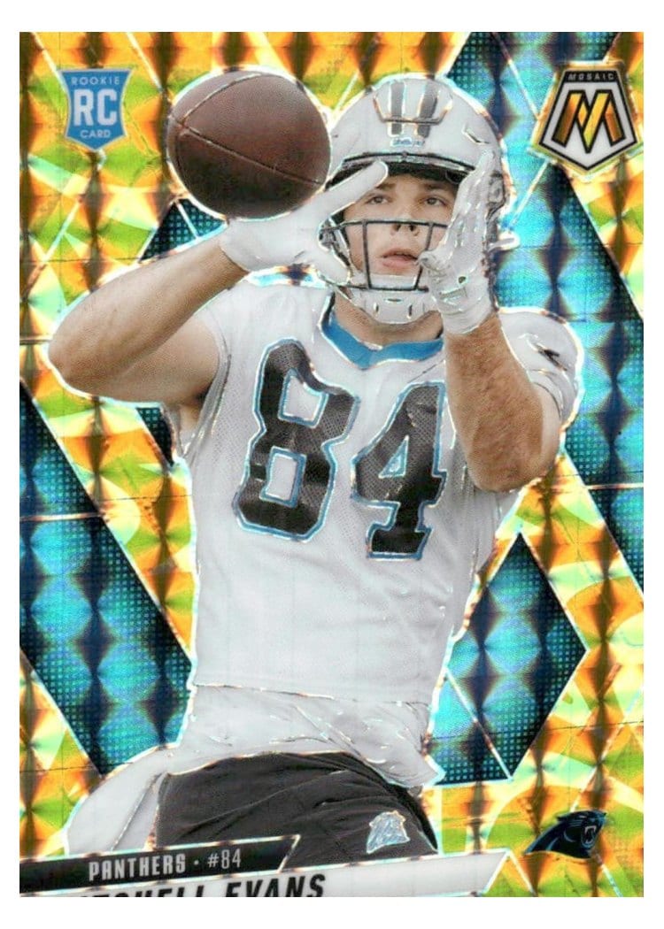 2025 Panini Mosaic Base Set Mitchell Evans #344 card