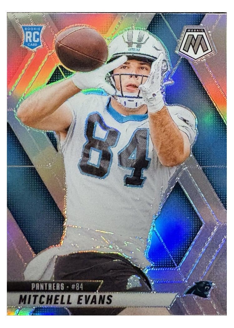 2025 Panini Mosaic Base Set Mitchell Evans #344 card