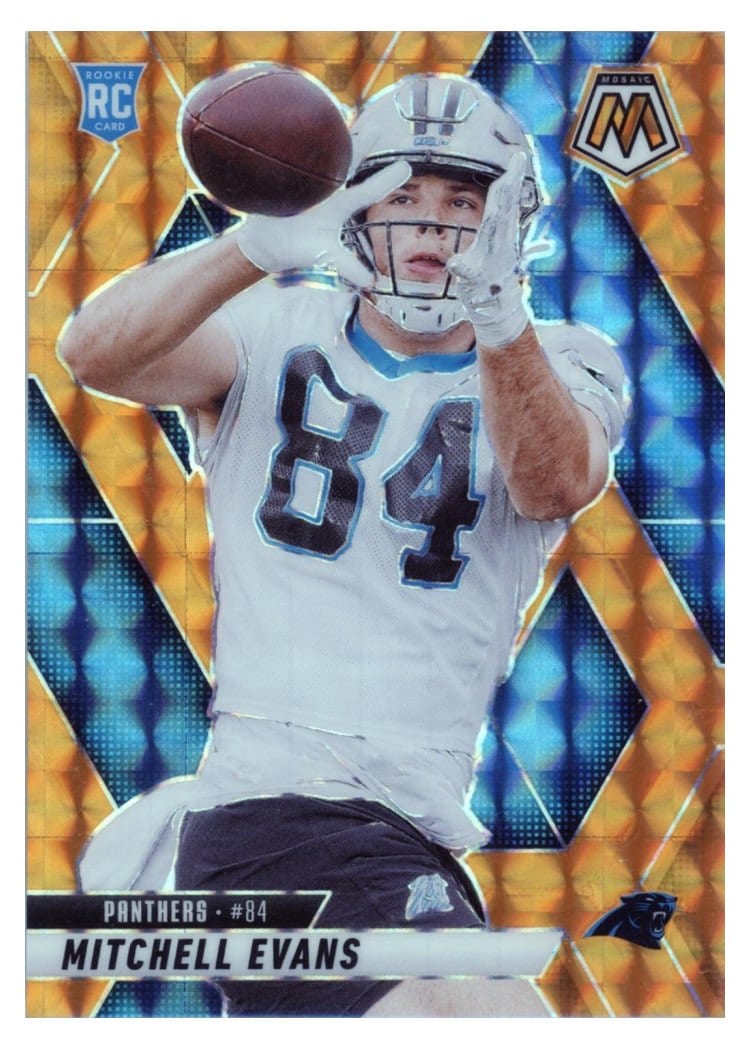 2025 Panini Mosaic Base Set Mitchell Evans #344 card