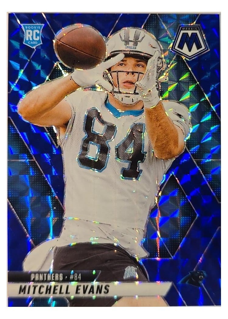 2025 Panini Mosaic Base Set Mitchell Evans #344 card
