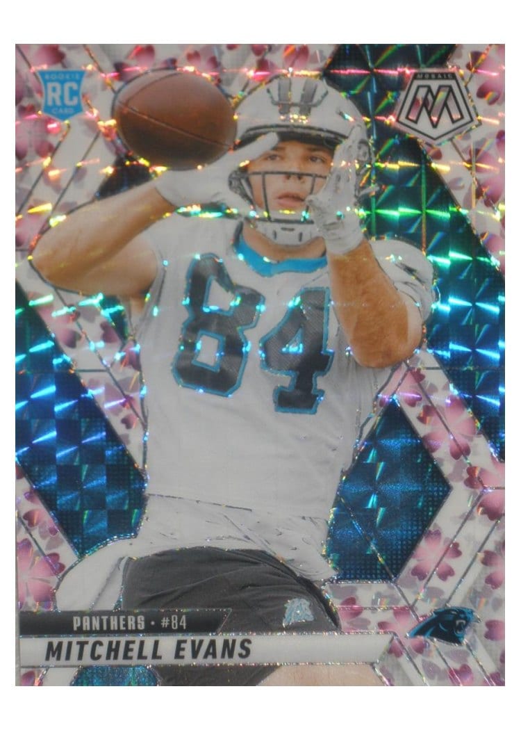 2025 Panini Mosaic Base Set Mitchell Evans #344 card