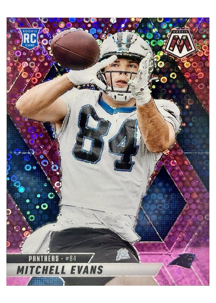 2025 Panini Mosaic Base Set Mitchell Evans #344 card