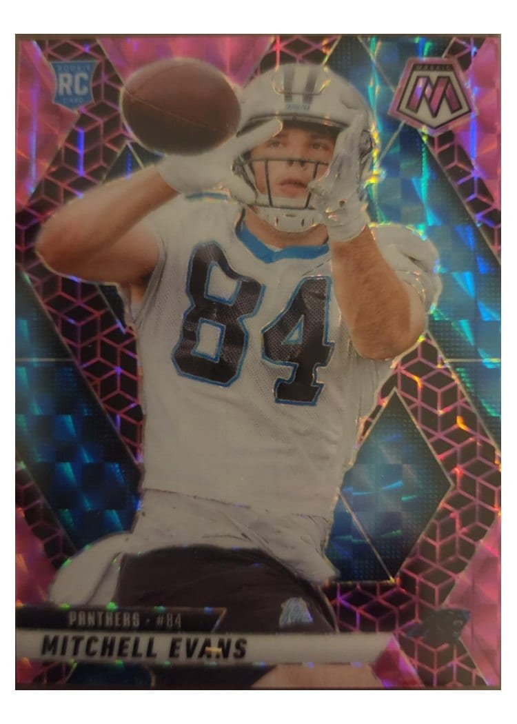 2025 Panini Mosaic Base Set Mitchell Evans #344 card
