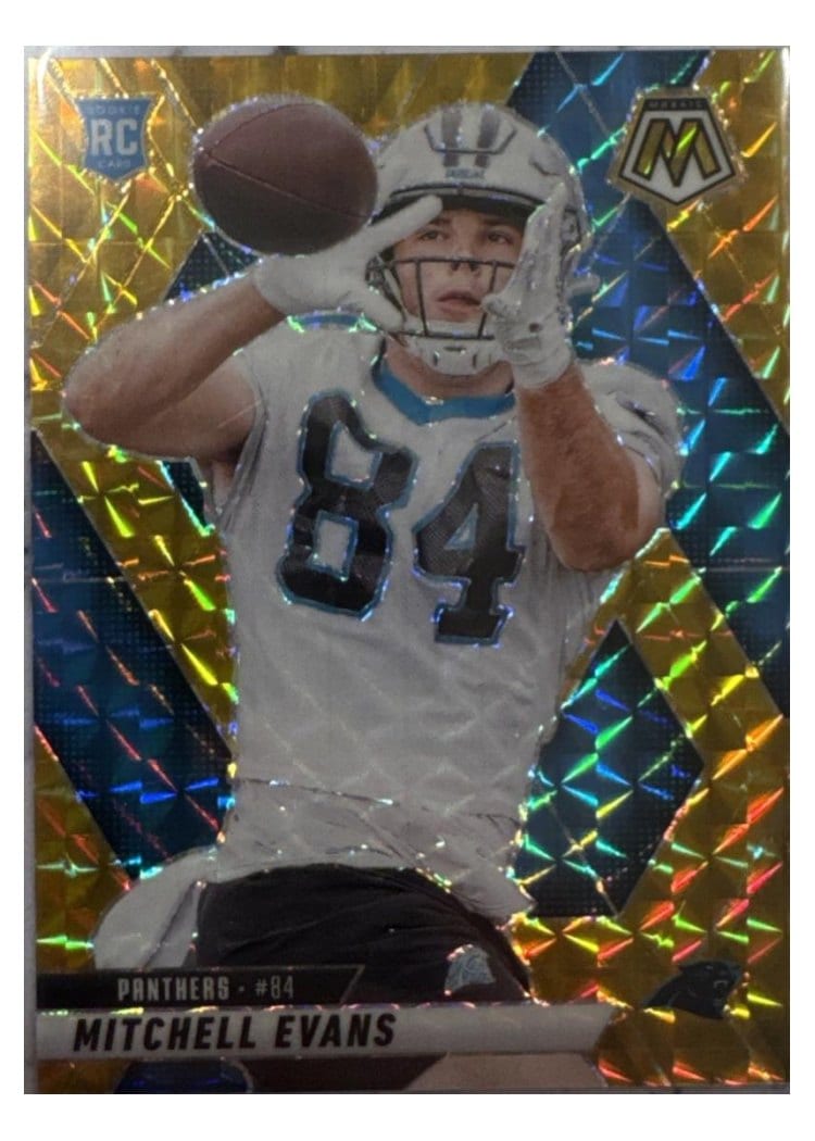 2025 Panini Mosaic Base Set Mitchell Evans #344 card