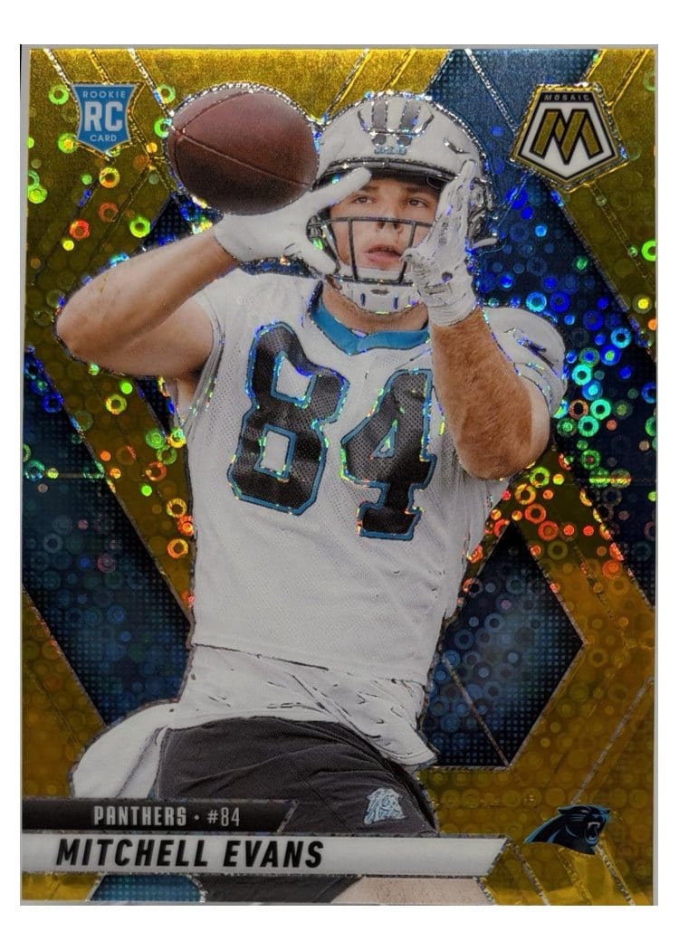 2025 Panini Mosaic Base Set Mitchell Evans #344 card
