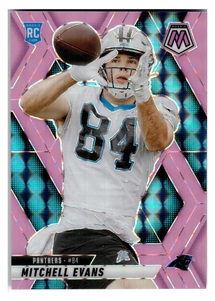 2025 Panini Mosaic Base Set Mitchell Evans #344 card