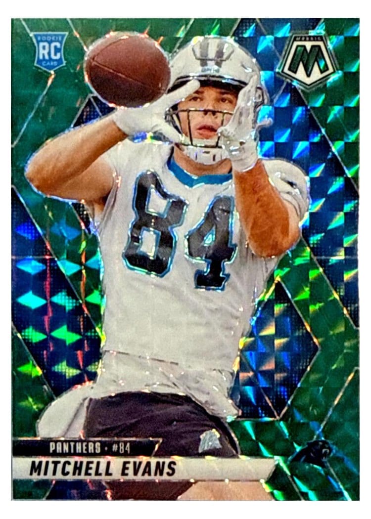 2025 Panini Mosaic Base Set Mitchell Evans #344 card