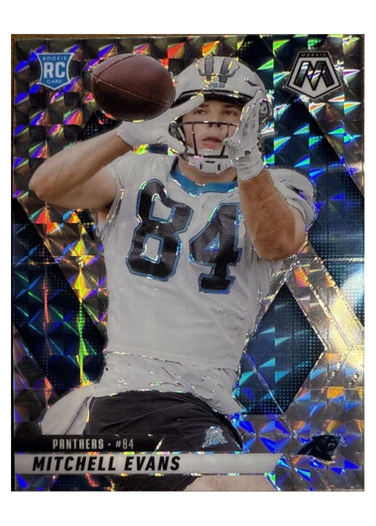 2025 Panini Mosaic Base Set Mitchell Evans #344 card
