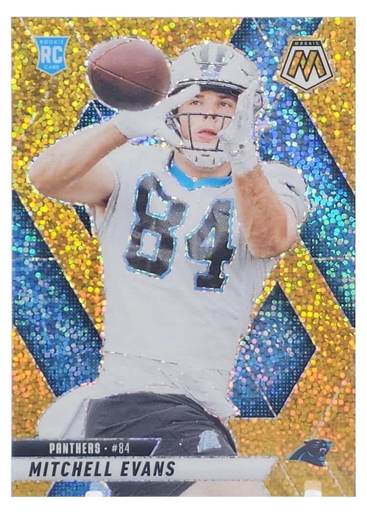 2025 Panini Mosaic Base Set Mitchell Evans #344 card