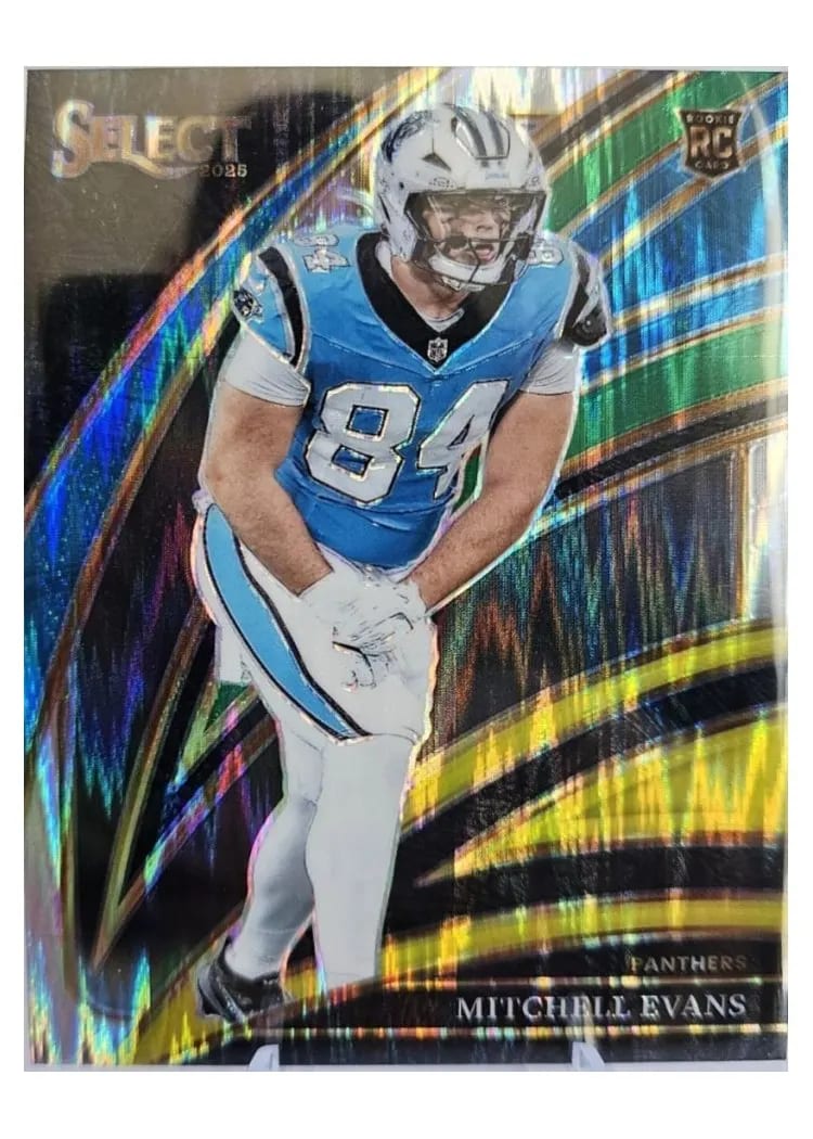 2025 Panini Select Base Set Mitchell Evans #244 card