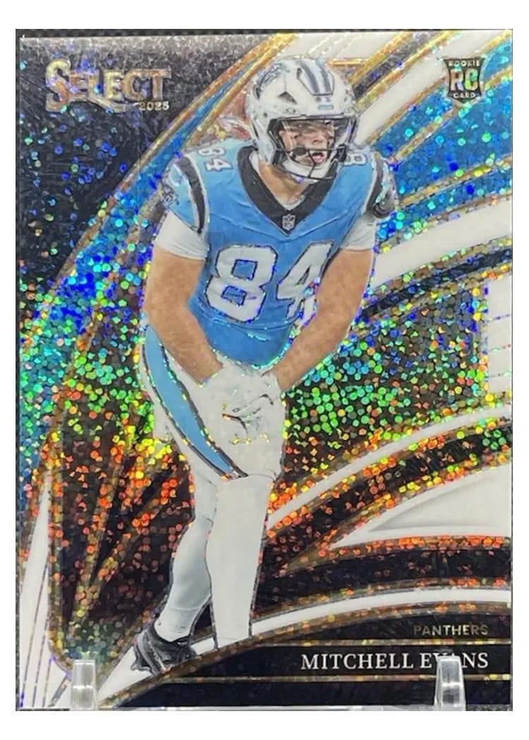 2025 Panini Select Base Set Mitchell Evans #244 card
