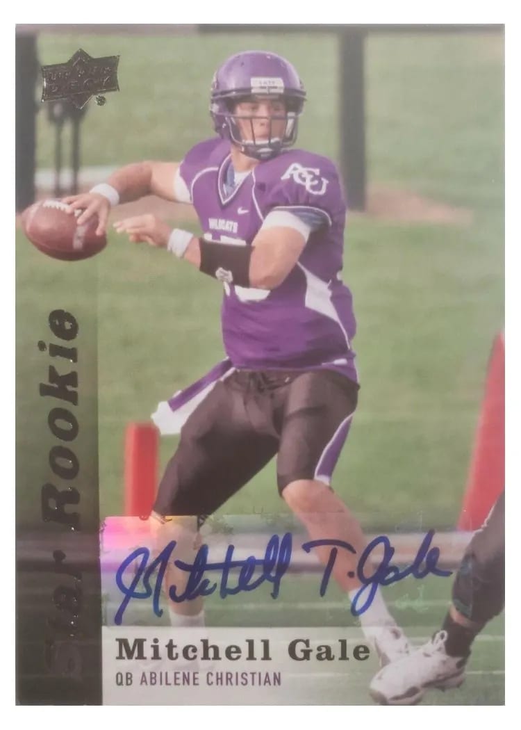 2013 Upper Deck Mitchell Gale #54 card