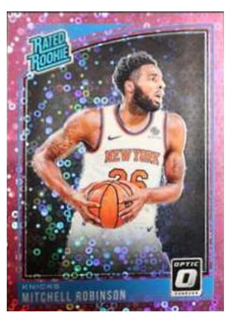 2018-19 Donruss Optic Base Set Mitchell Robinson #163 card