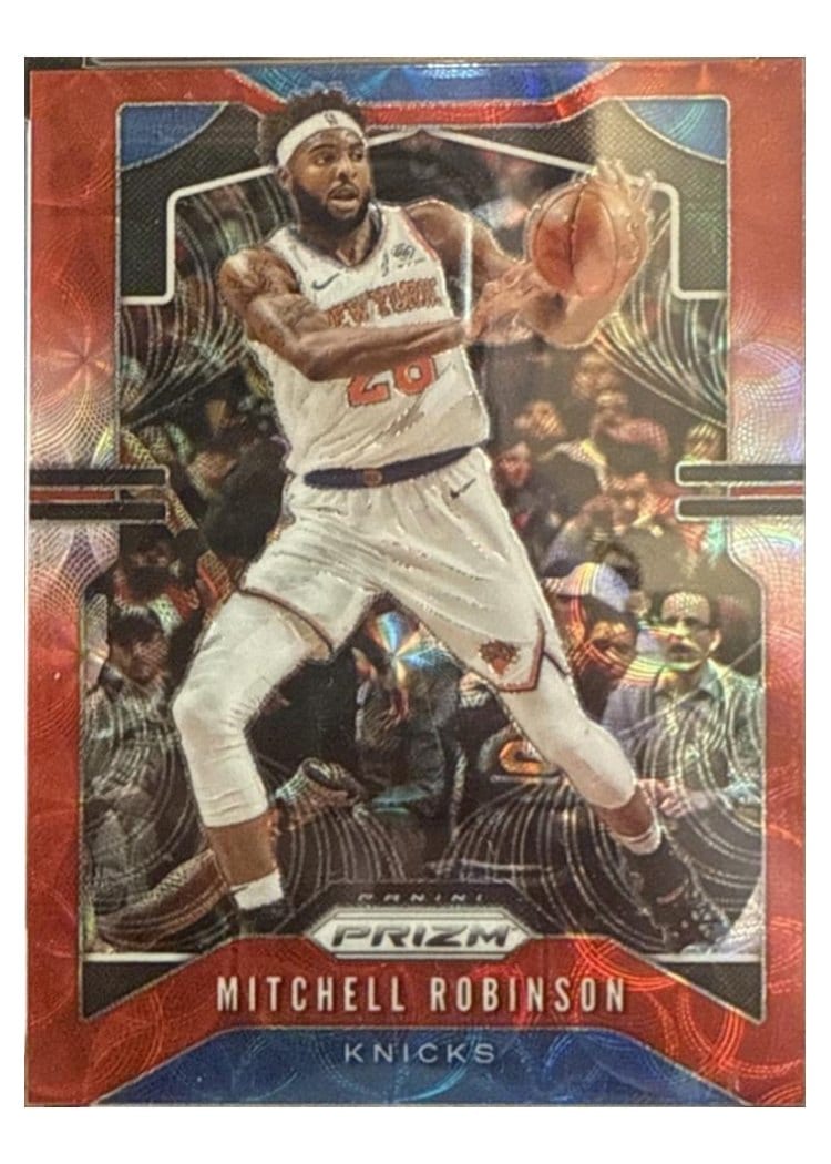 2019-20 Panini Prizm Base Set Mitchell Robinson #178 card