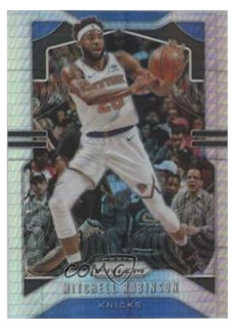 2019-20 Panini Prizm Base Set Mitchell Robinson #178 card