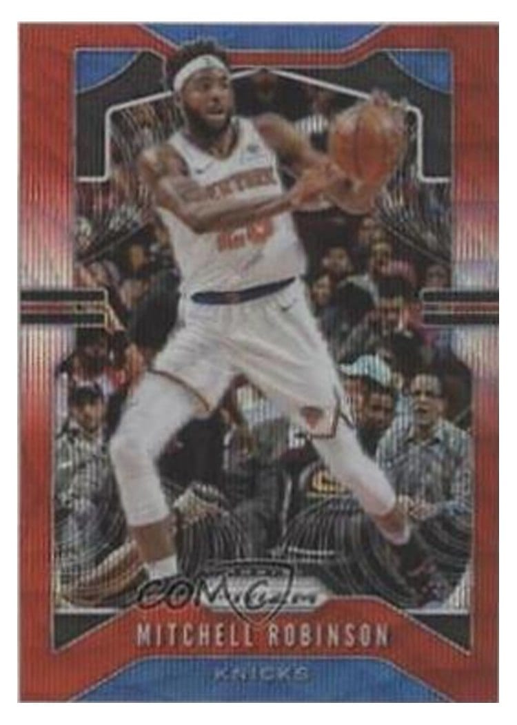 2019-20 Panini Prizm Base Set Mitchell Robinson #178 card