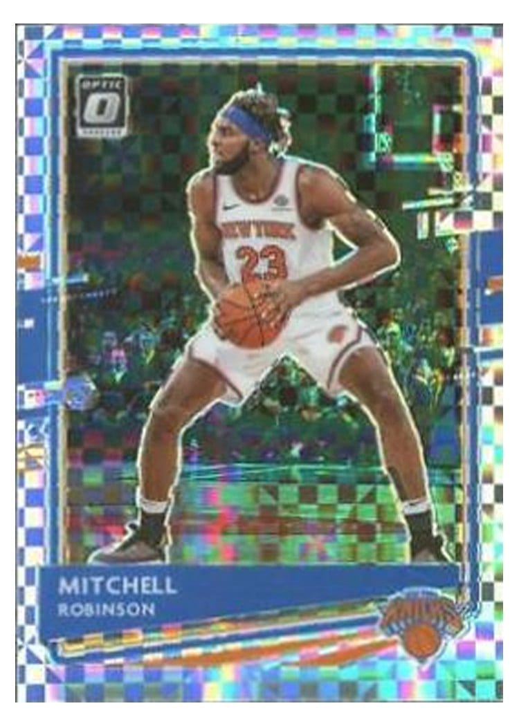 2020-21 Donruss Optic Base Set Mitchell Robinson #99 card