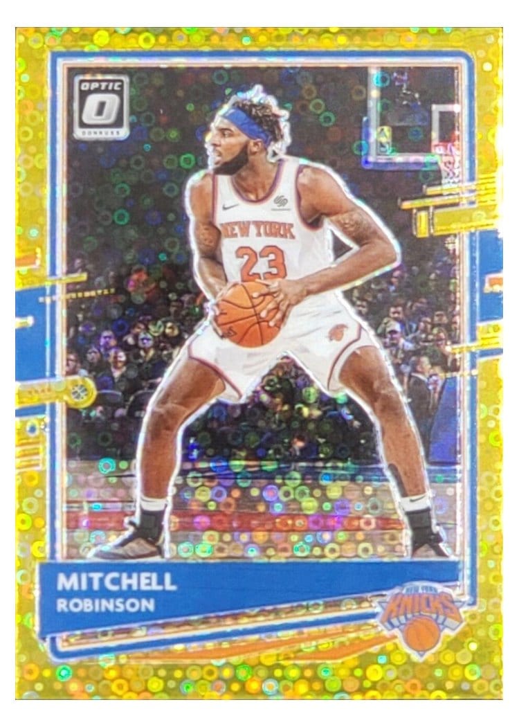 2020-21 Donruss Optic Base Set Mitchell Robinson #99 card