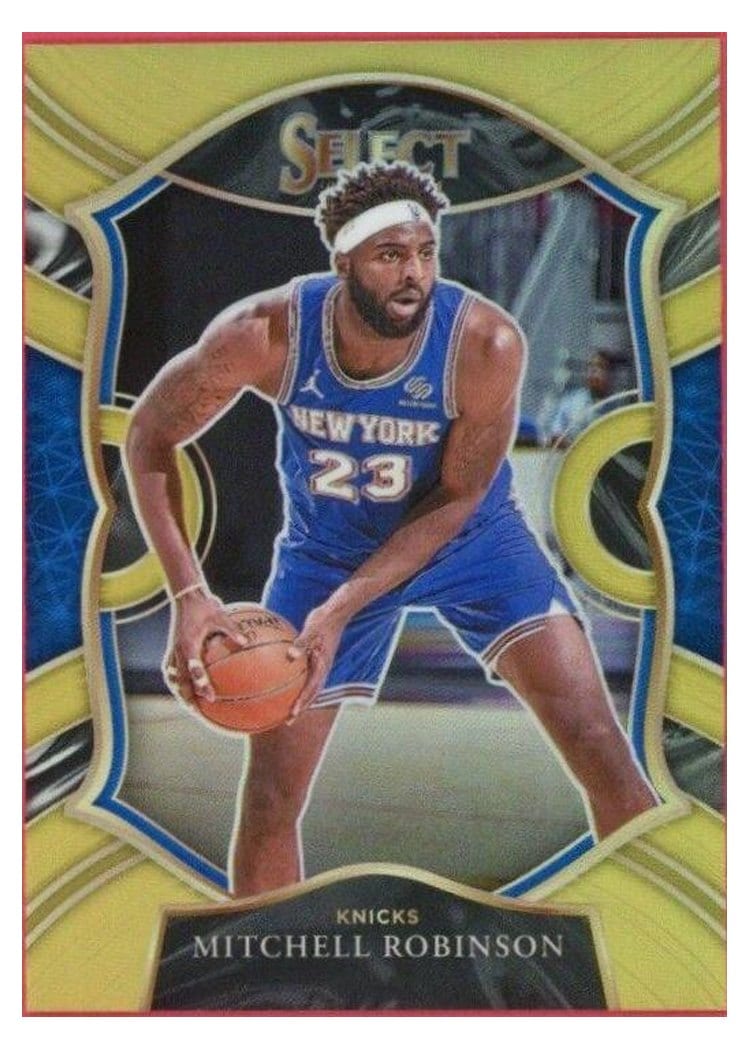 2020-21 Panini Select Base Set Mitchell Robinson #9 card