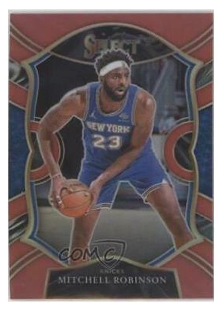 2020-21 Panini Select Base Set Mitchell Robinson #9 card
