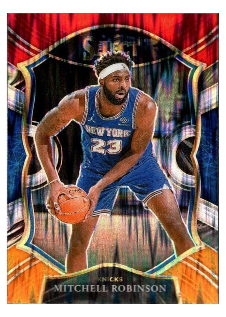 2020-21 Panini Select Base Set Mitchell Robinson #9 card