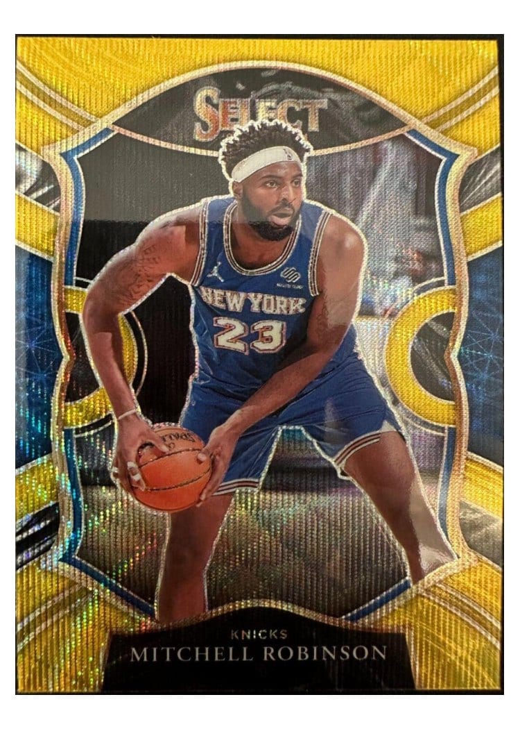 2020-21 Panini Select Base Set Mitchell Robinson #9 card