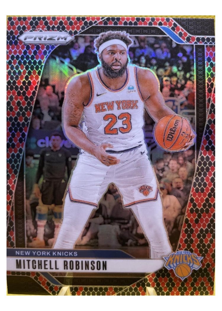 2024-25 Panini Prizm Base Set Mitchell Robinson #156 card