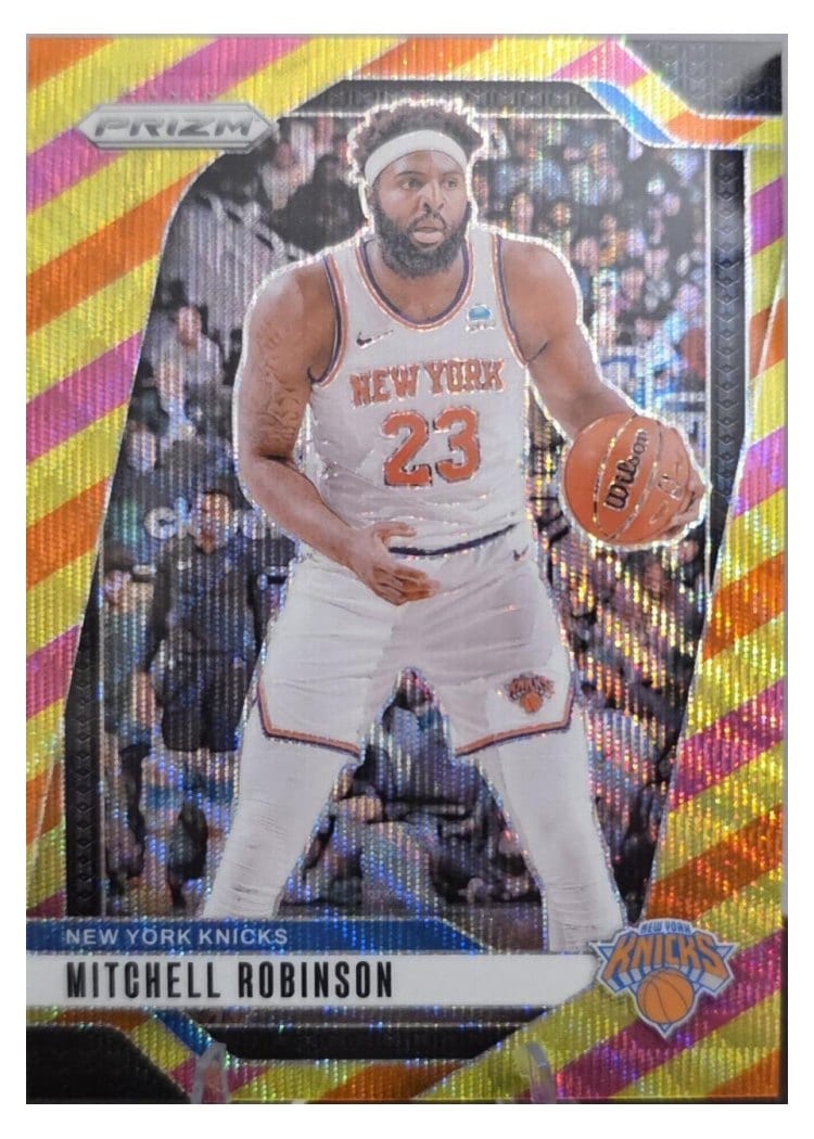 2024-25 Panini Prizm Base Set Mitchell Robinson #156 card