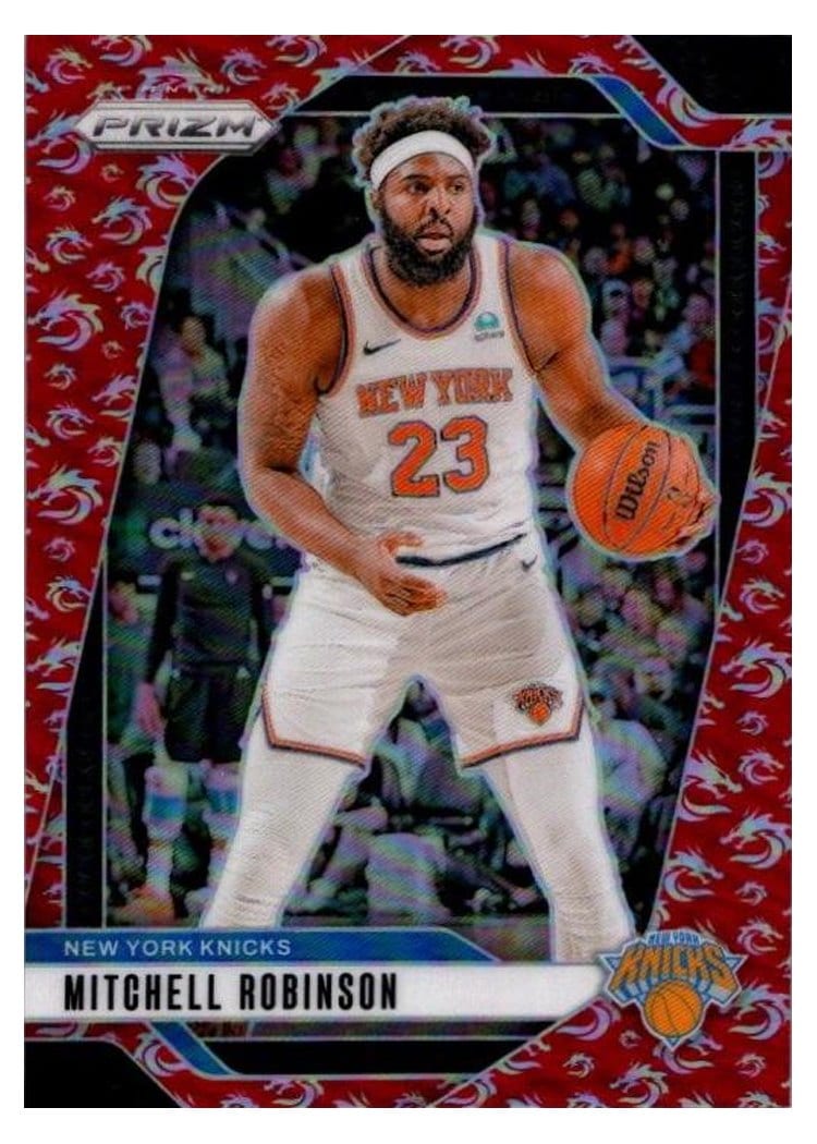2024-25 Panini Prizm Base Set Mitchell Robinson #156 card