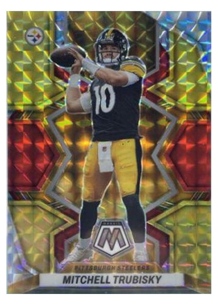 2022 Panini Mosaic Base Set Mitchell Trubisky #162 card