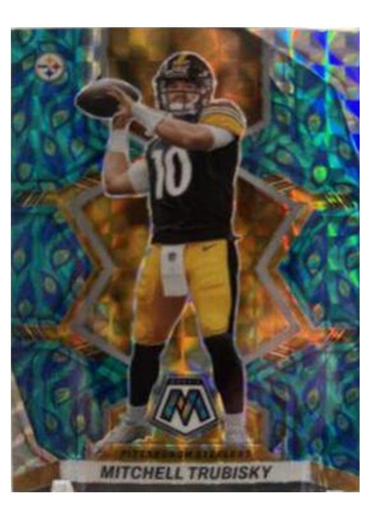 2022 Panini Mosaic Base Set Mitchell Trubisky #162 card