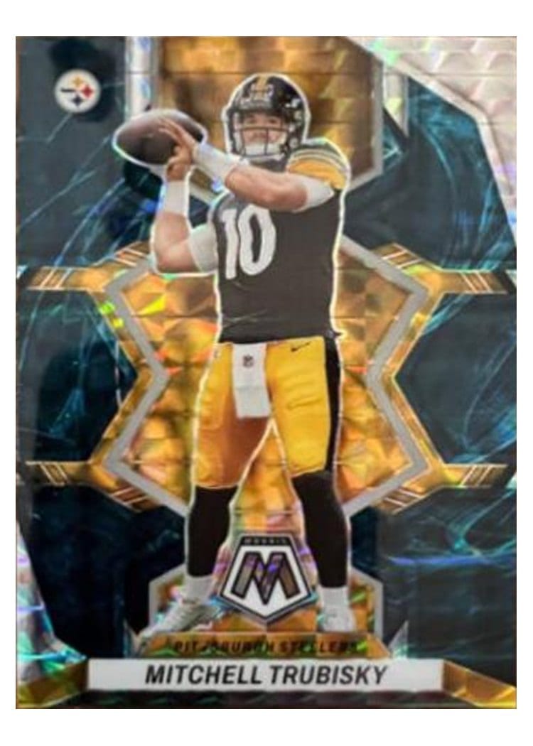 2022 Panini Mosaic Base Set Mitchell Trubisky #162 card