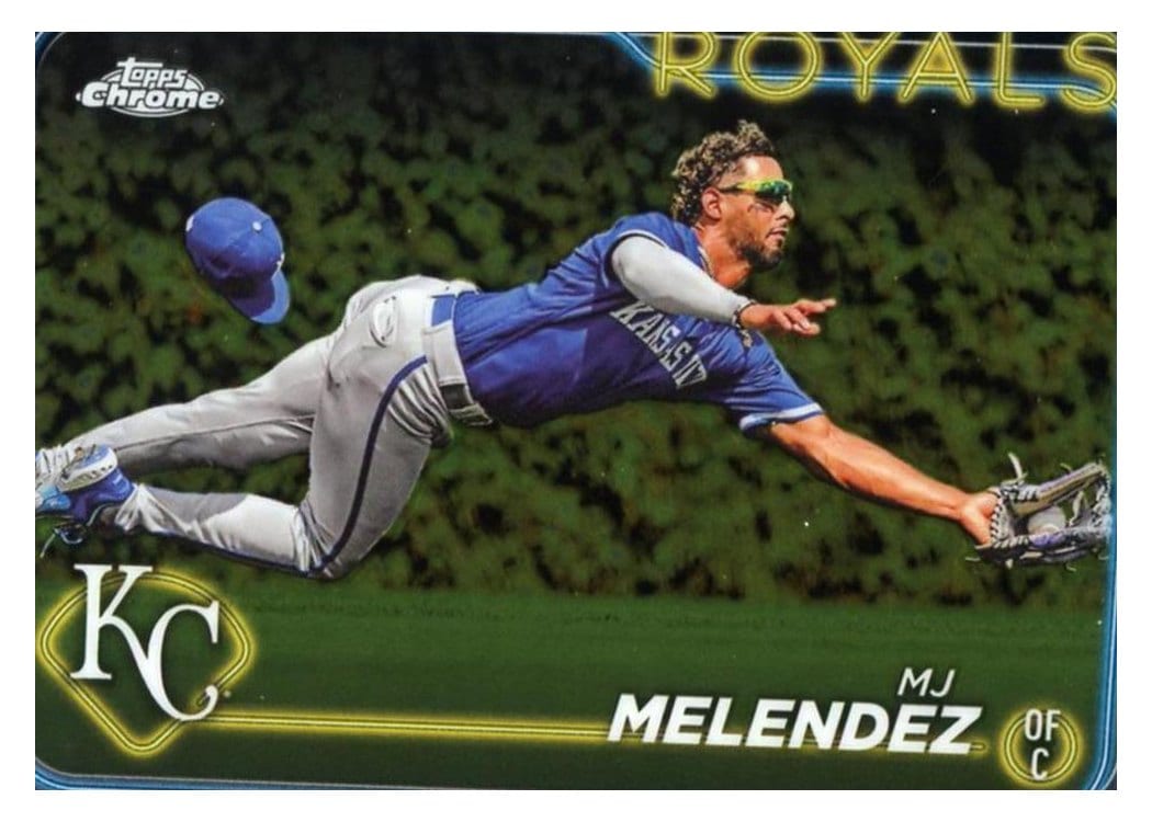 2024 Topps Chrome Base Set MJ Melendez #7 card