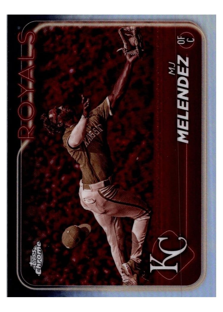 2024 Topps Chrome Base Set MJ Melendez #7 card