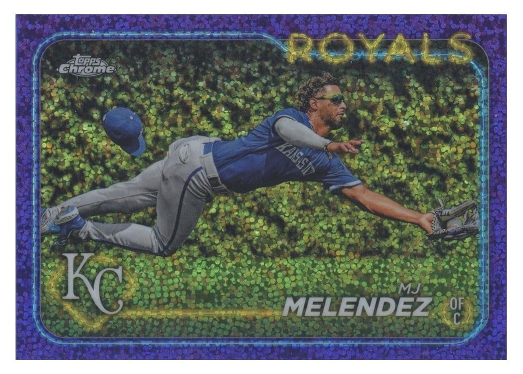2024 Topps Chrome Base Set MJ Melendez #7 card
