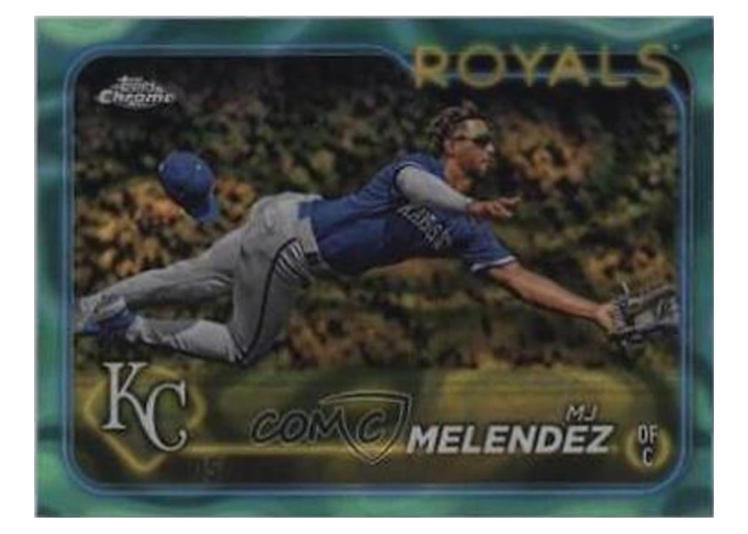 2024 Topps Chrome Base Set MJ Melendez #7 card