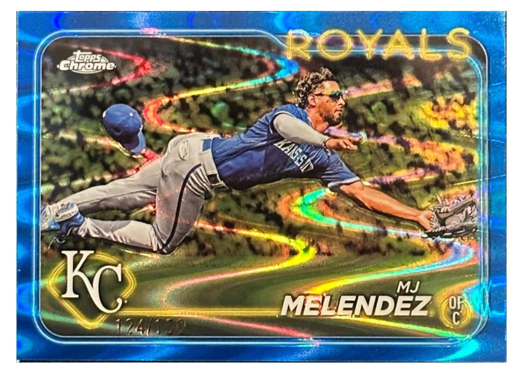 2024 Topps Chrome Base Set MJ Melendez #7 card
