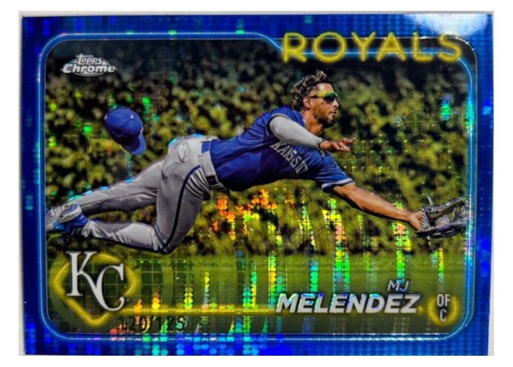 2024 Topps Chrome Base Set MJ Melendez #7 card