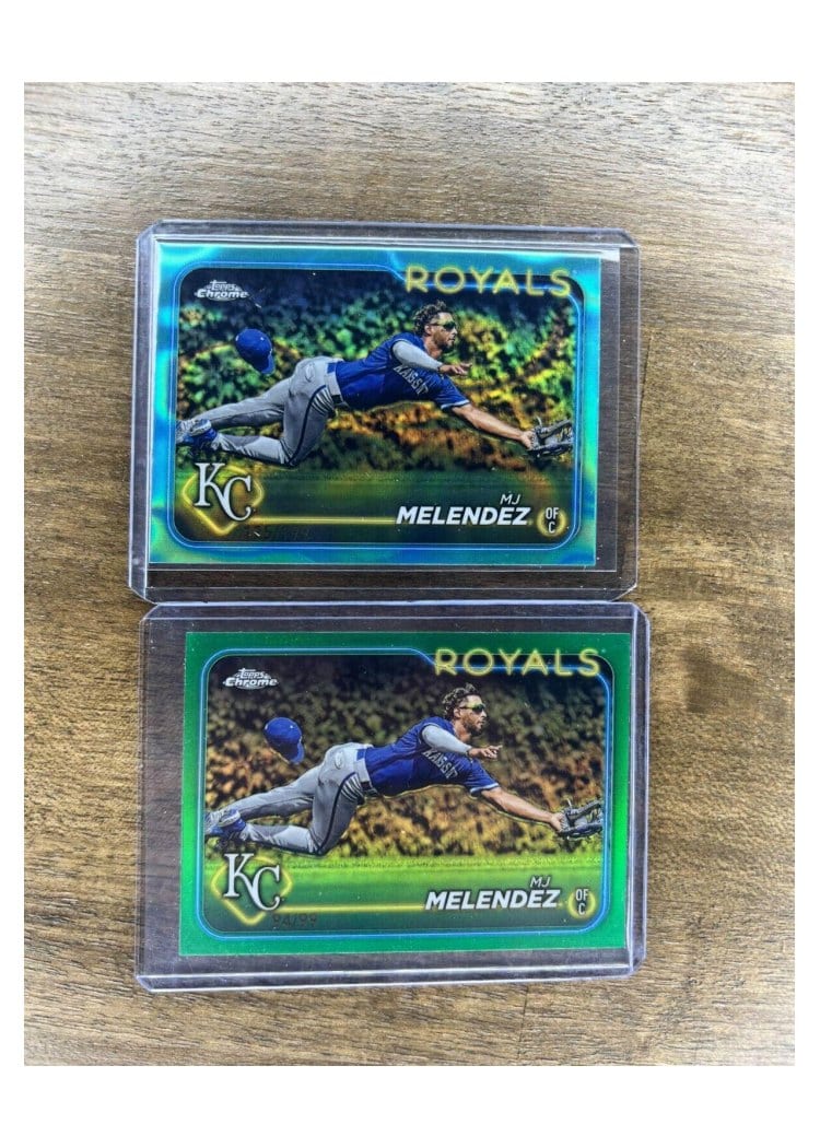 2024 Topps Chrome Base Set MJ Melendez #7 card