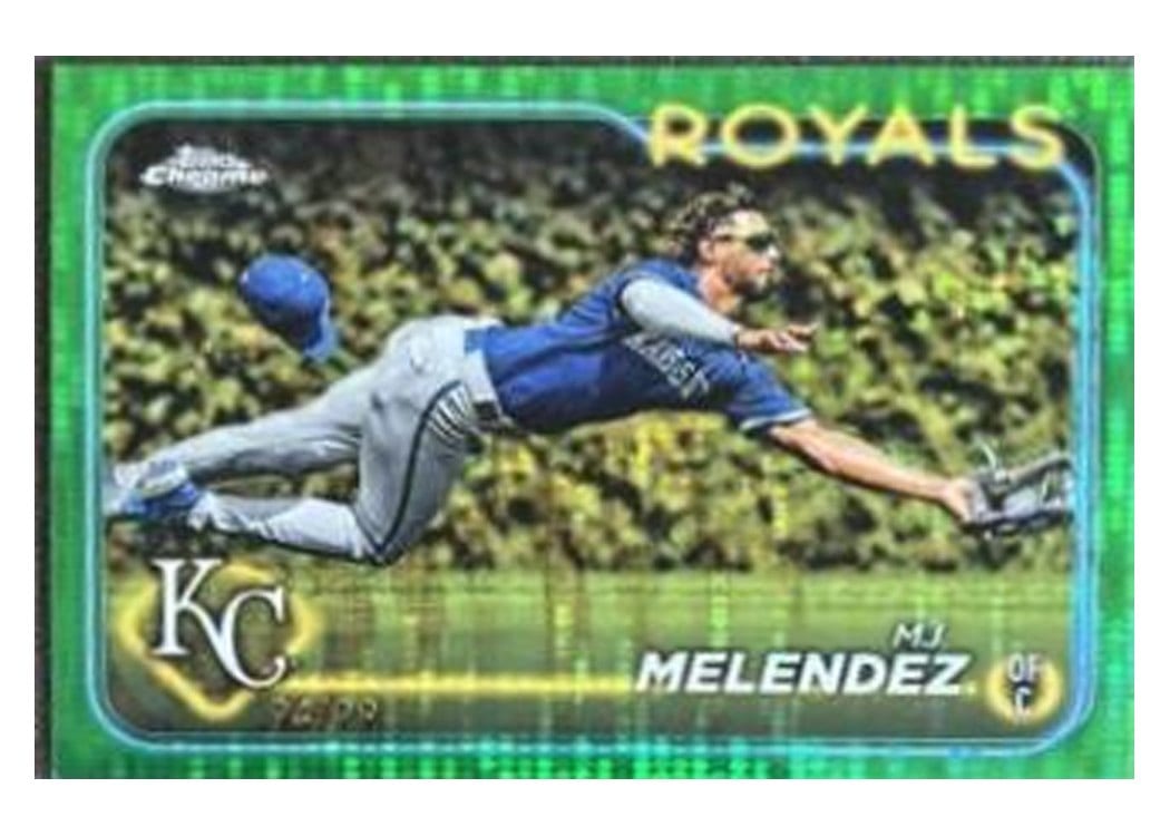 2024 Topps Chrome Base Set MJ Melendez #7 card