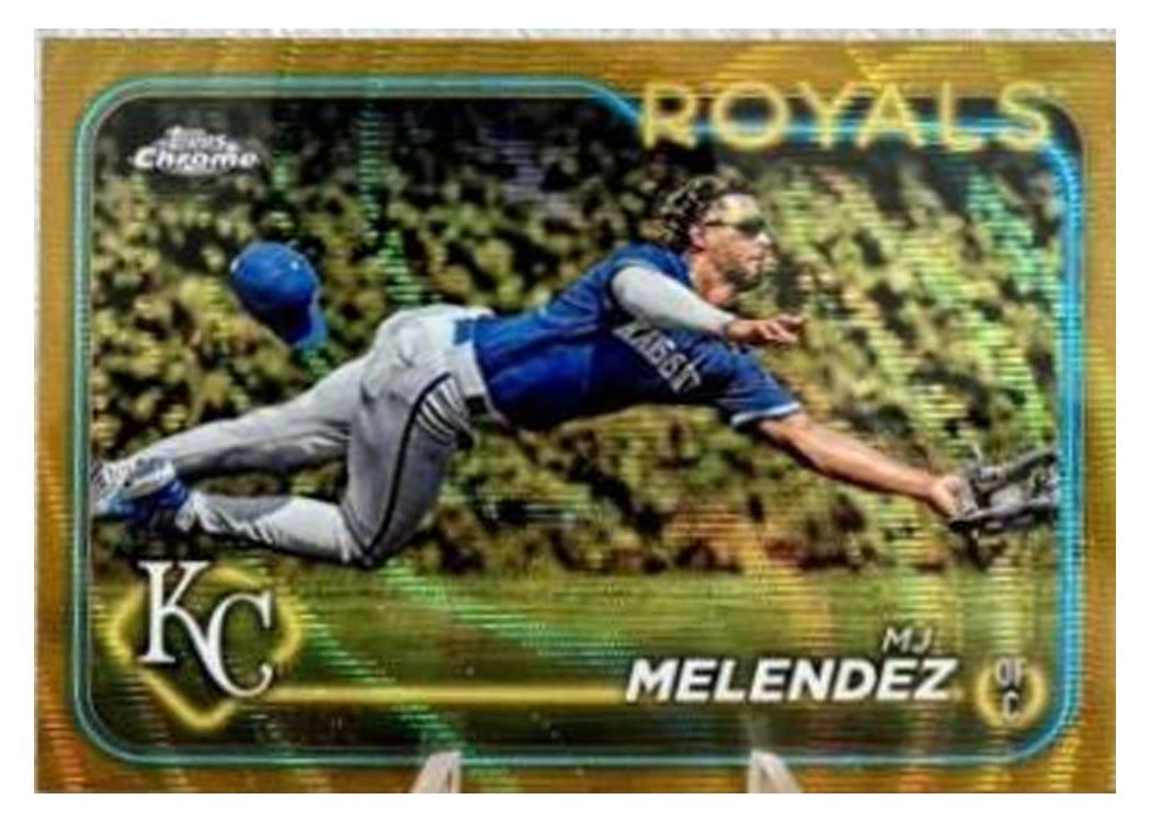 2024 Topps Chrome Base Set MJ Melendez #7 card